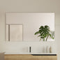 Miroir simple de salle de bain NELSON - 140x70cm